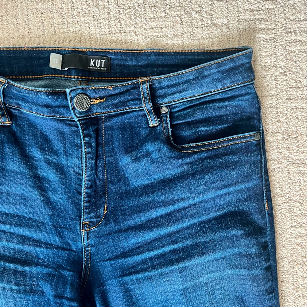 Kut Dark Blue Denim (size 12)